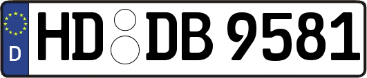 HD-DB9581