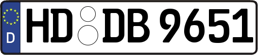 HD-DB9651