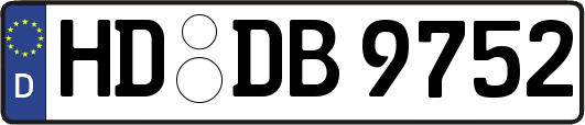 HD-DB9752