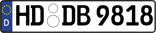 HD-DB9818