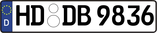 HD-DB9836
