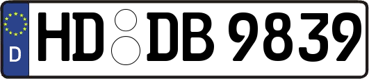 HD-DB9839