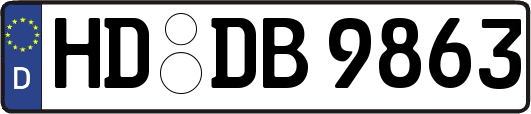HD-DB9863
