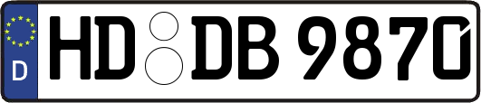HD-DB9870