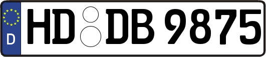 HD-DB9875