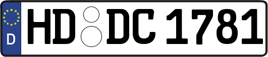 HD-DC1781