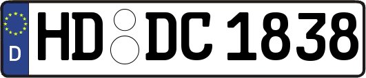 HD-DC1838