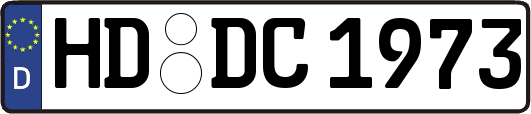 HD-DC1973