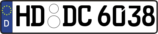 HD-DC6038