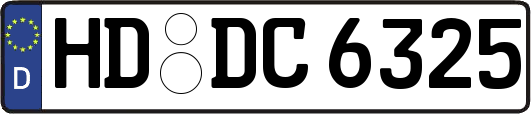HD-DC6325