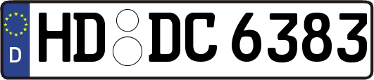 HD-DC6383