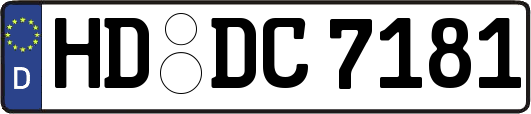 HD-DC7181