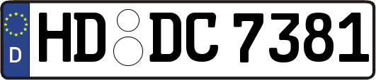 HD-DC7381