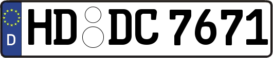 HD-DC7671