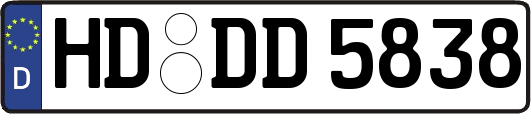 HD-DD5838