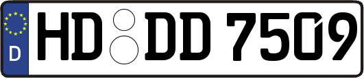 HD-DD7509