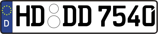 HD-DD7540