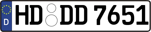 HD-DD7651