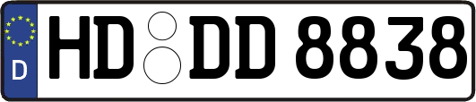 HD-DD8838
