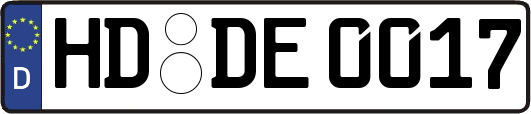 HD-DE0017