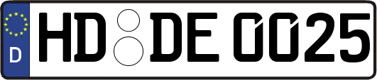 HD-DE0025