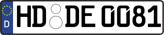 HD-DE0081