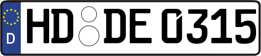 HD-DE0315