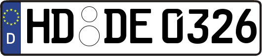HD-DE0326