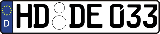 HD-DE033