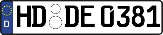 HD-DE0381