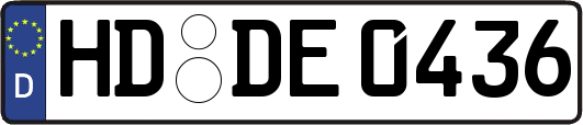 HD-DE0436