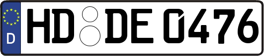 HD-DE0476