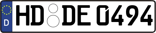 HD-DE0494