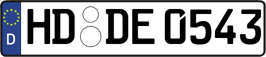 HD-DE0543