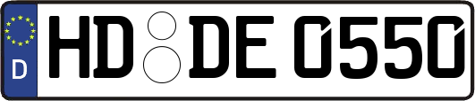 HD-DE0550