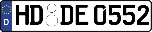 HD-DE0552