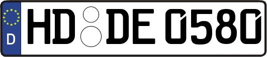 HD-DE0580