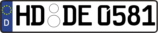 HD-DE0581