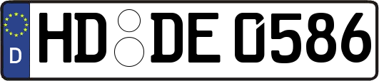HD-DE0586