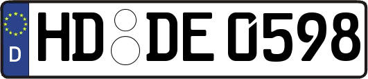 HD-DE0598