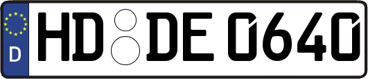HD-DE0640