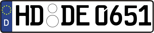 HD-DE0651
