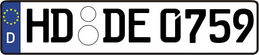 HD-DE0759