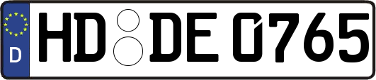 HD-DE0765