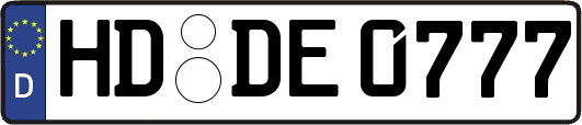 HD-DE0777