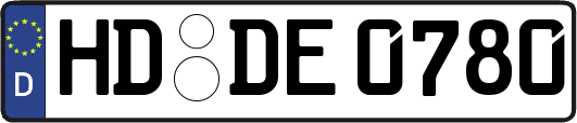 HD-DE0780