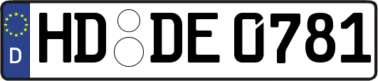 HD-DE0781