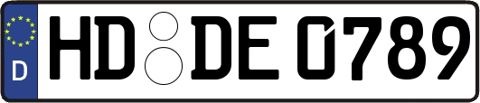 HD-DE0789