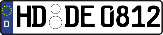HD-DE0812