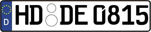 HD-DE0815